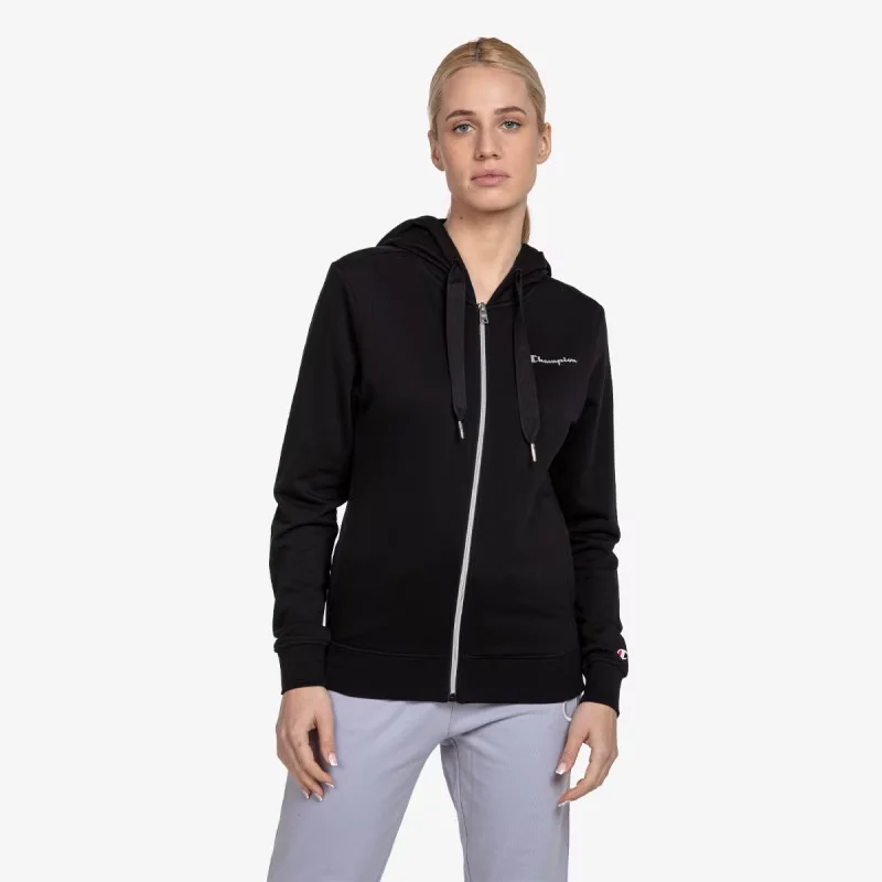 LADY CL. LABEL FULL ZIPHOODY