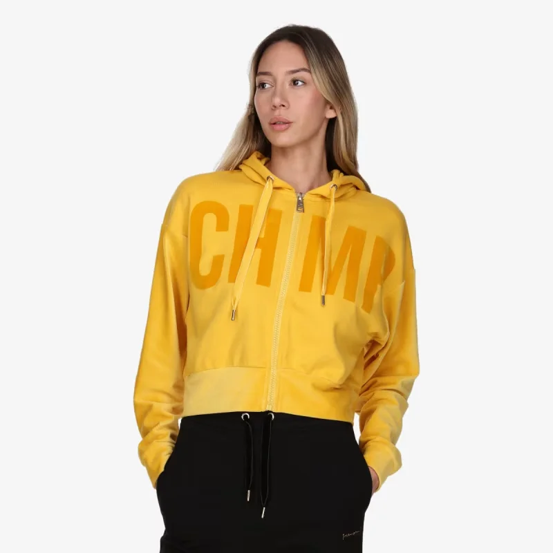 LADY VELOUR FULL ZIP HOODY