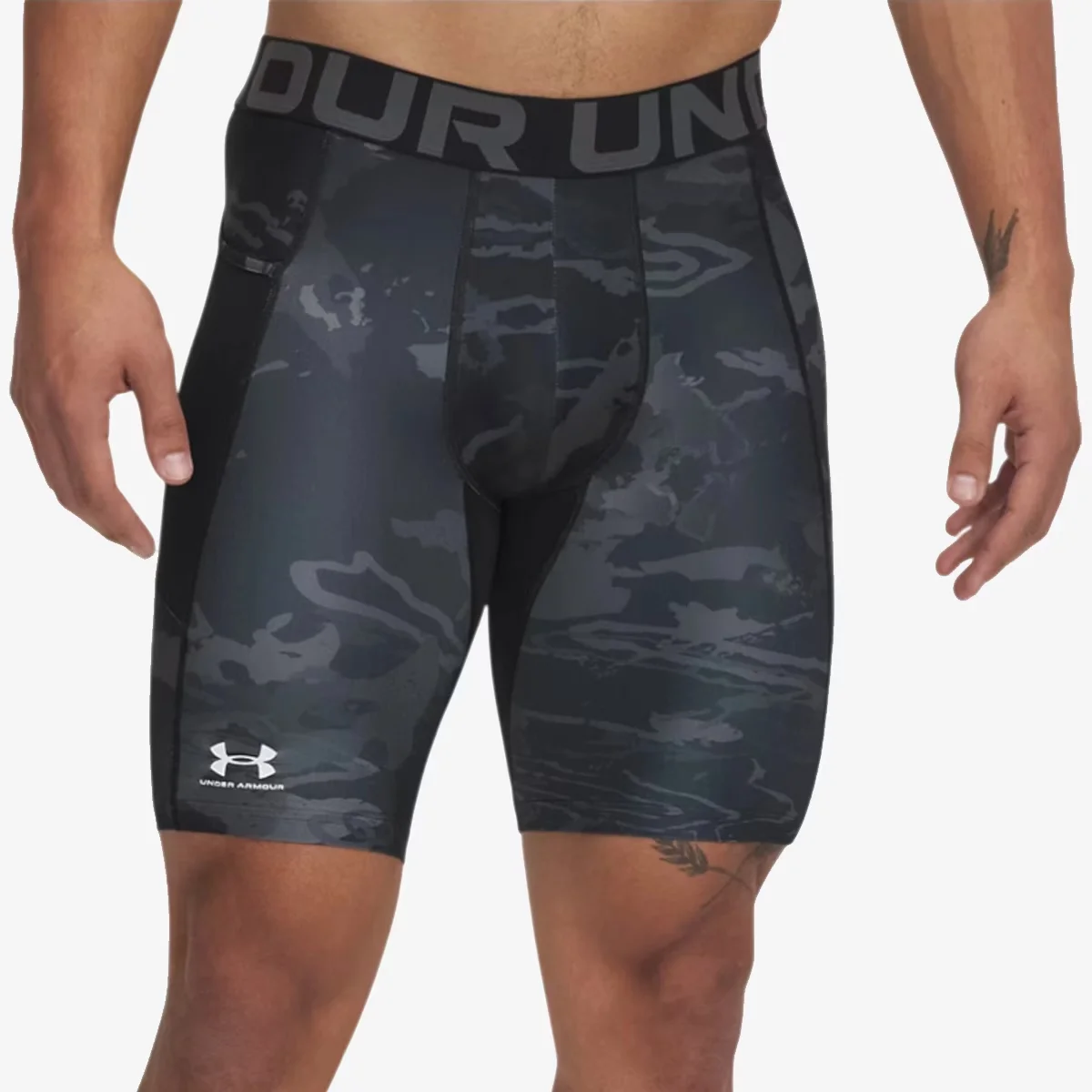 UA HG Armour Printed Lg Sts