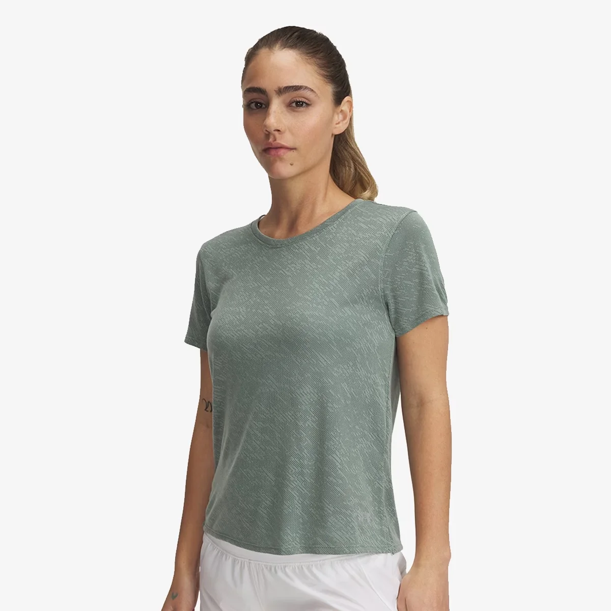 UA Launch Camo Shortsleeve