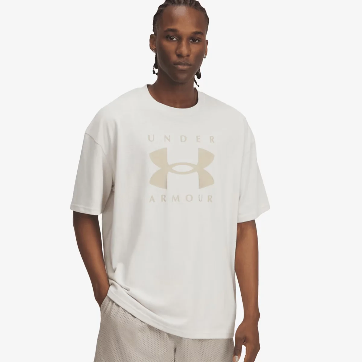 UA M HW OS BRANDED SS