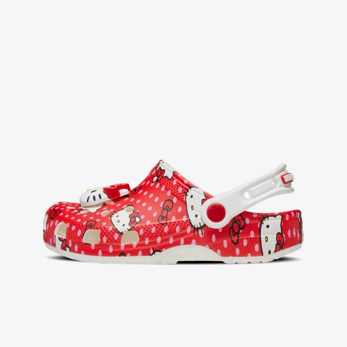 CROCS CLASSIC HELLO KITTY RED CLOG T