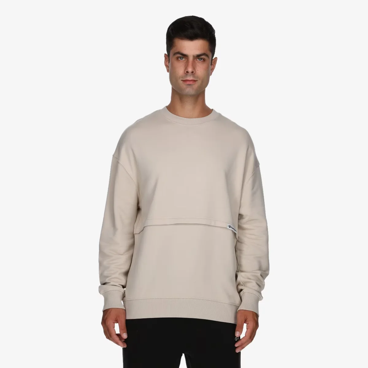 FOLD CREWNECK