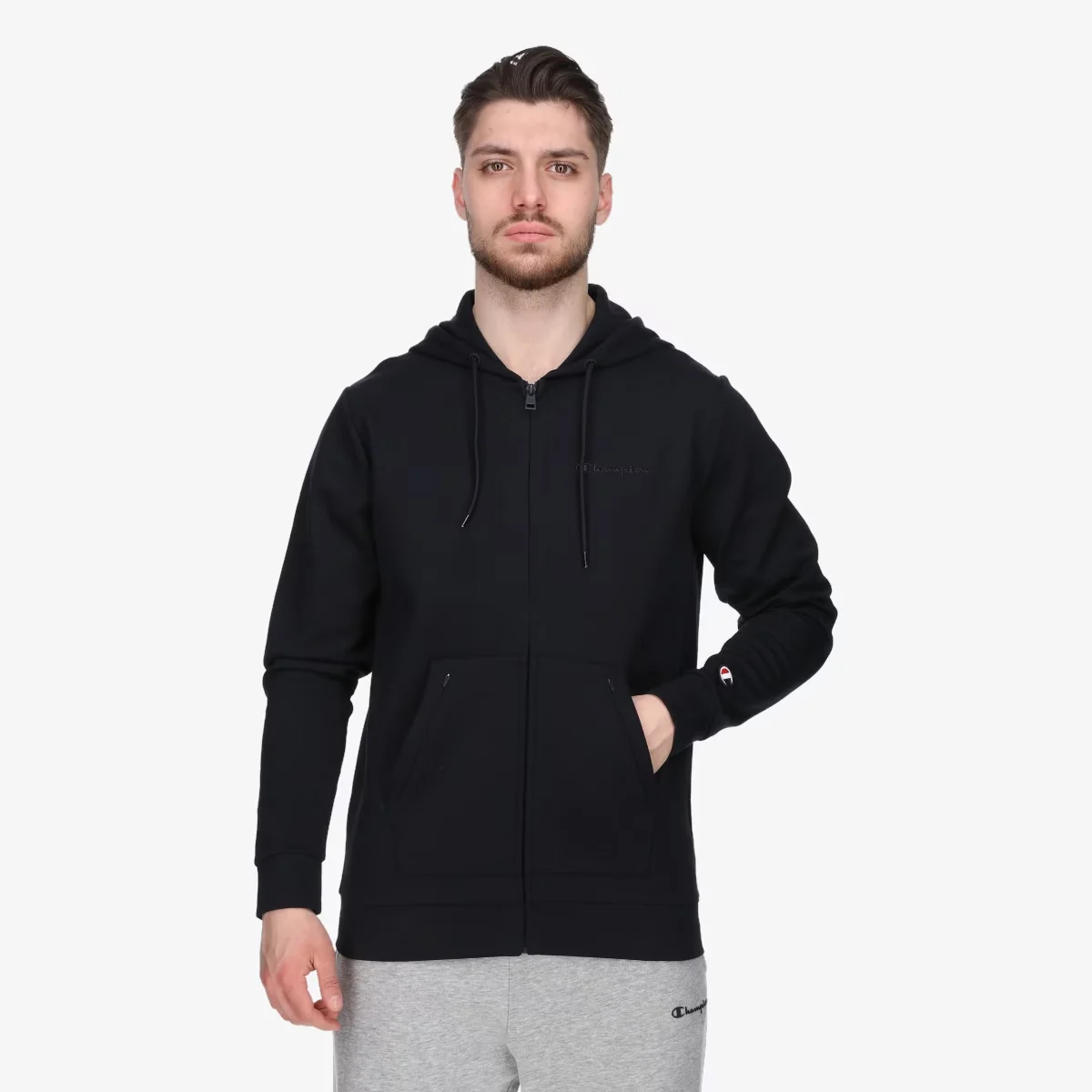 Hooded Full Zip Sweatshirt