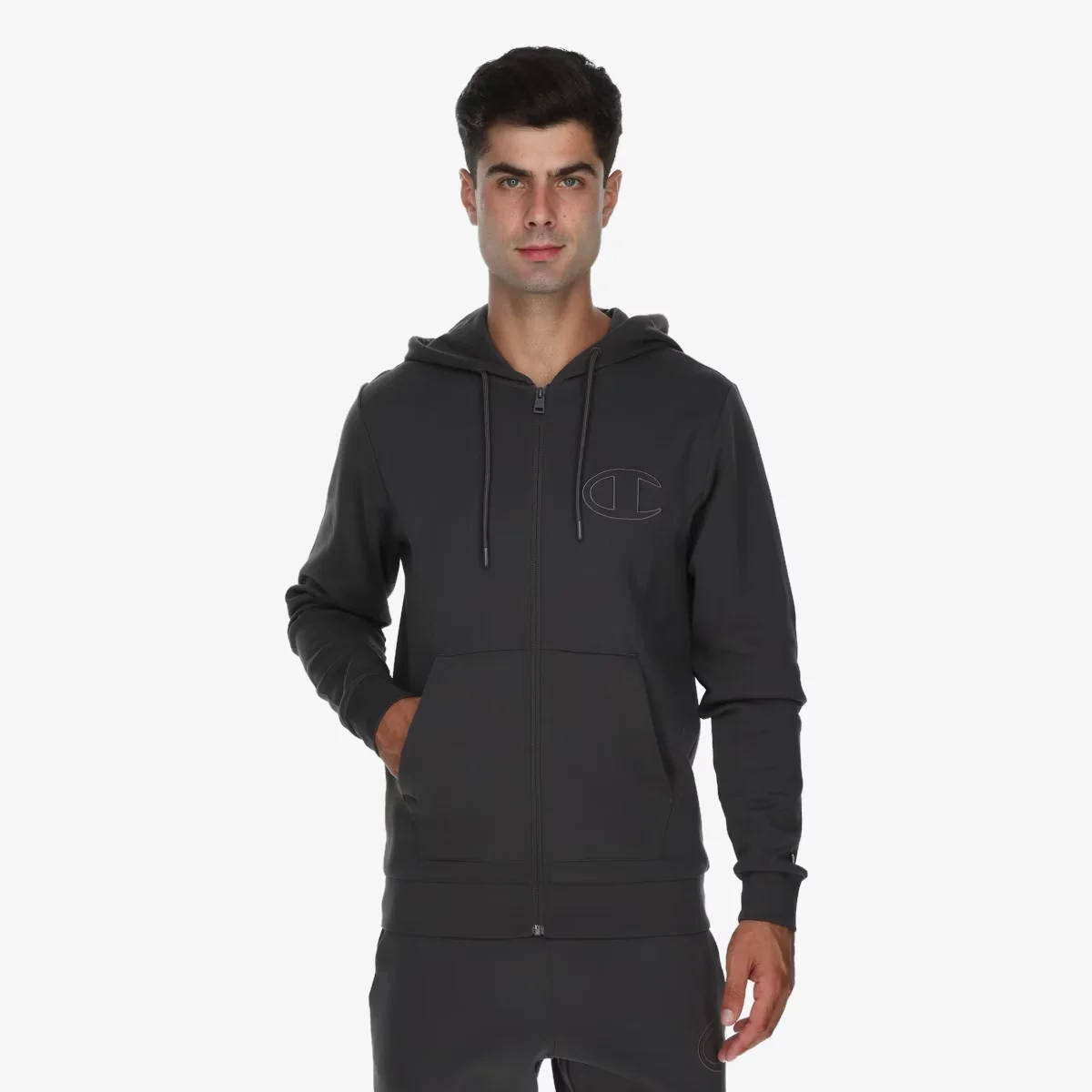Hooded Full Zip Sweatshirt