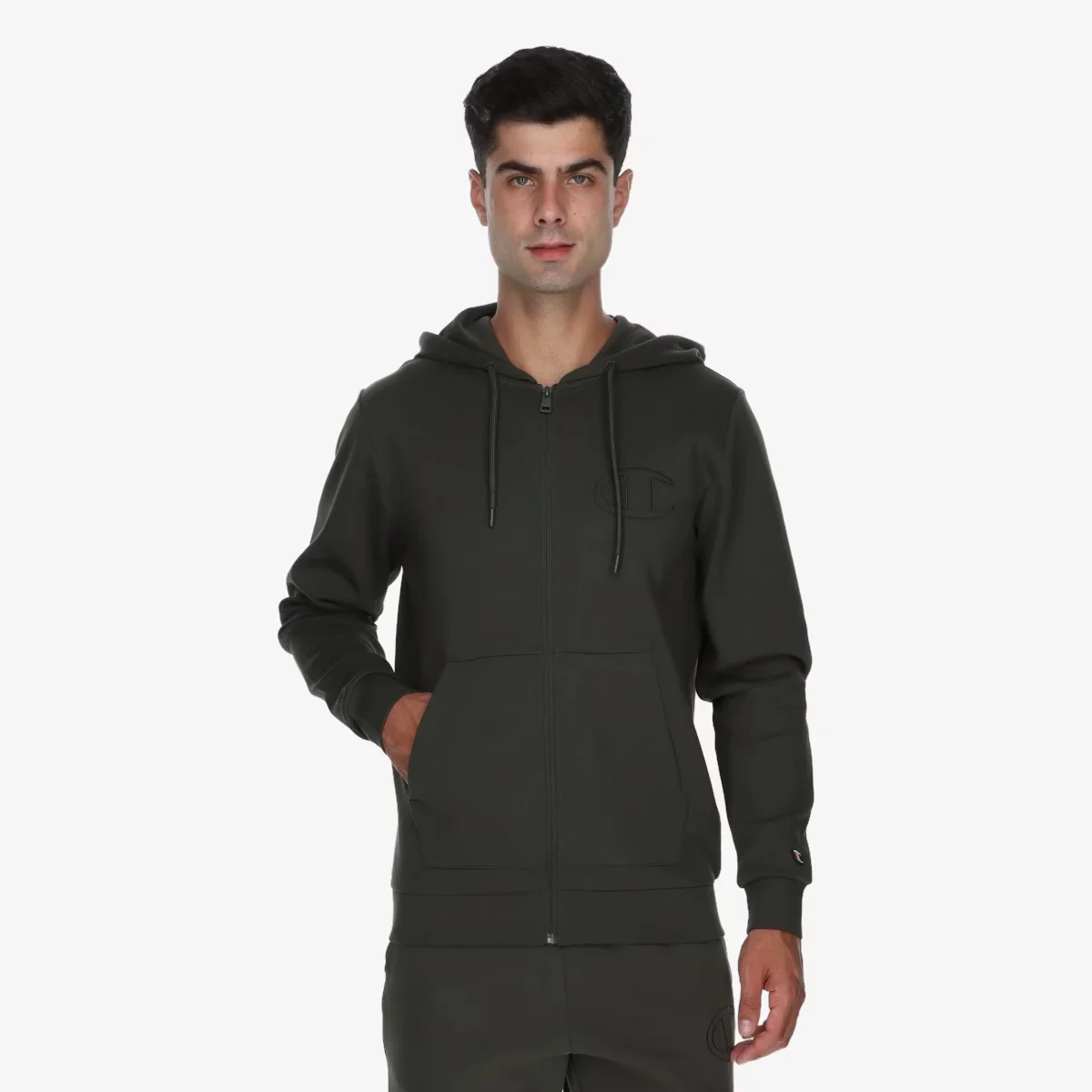 Hooded Full Zip Sweatshirt