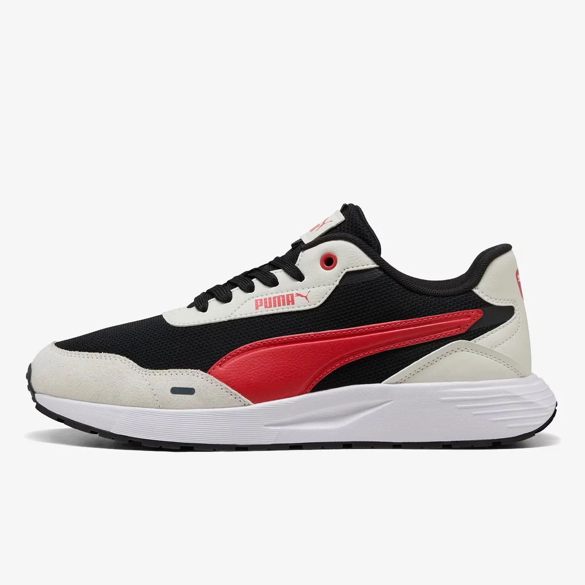 Runtamed PUMA Black-Red Fire-Vapor Gray-