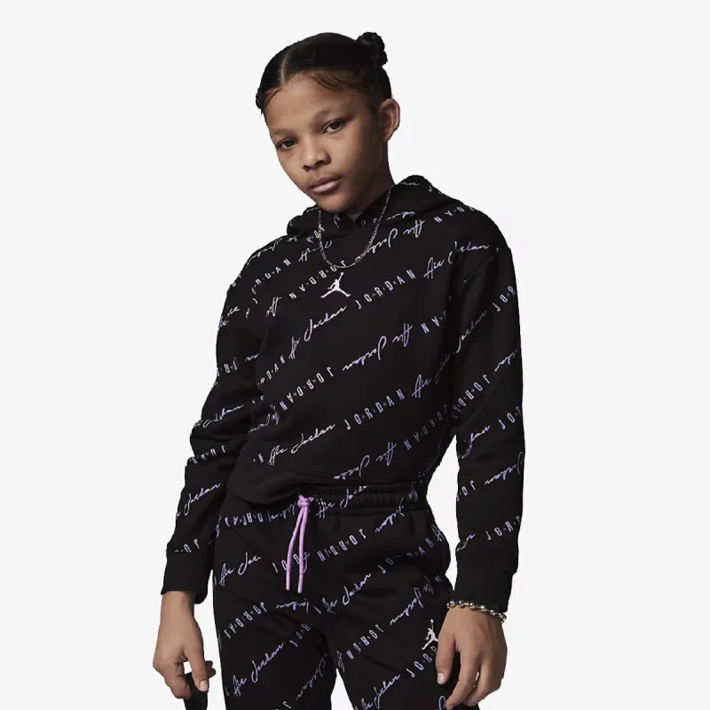 JDG ESSENTIALS AOP PULLOVER HO