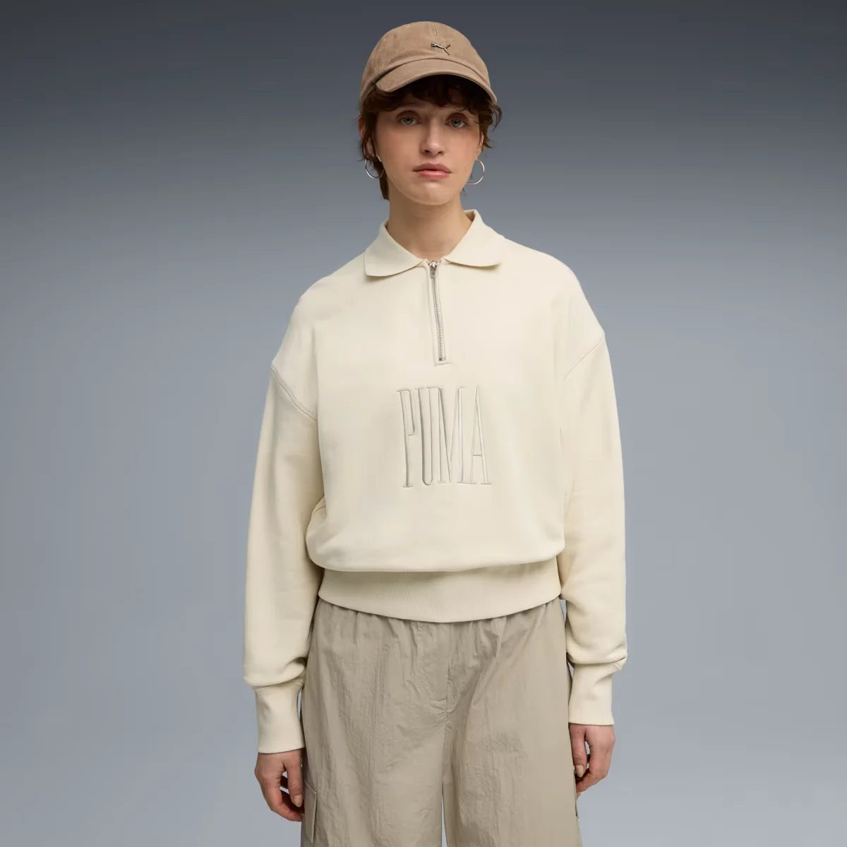 PREMIUM ESS OVERSIZED GRAPHIC POLO CREW