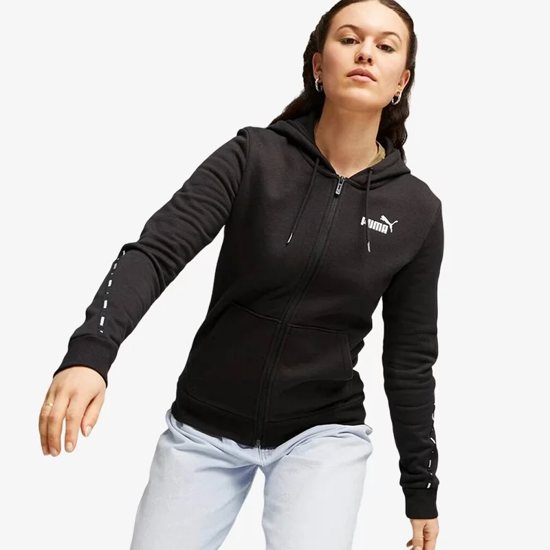 PUMA ESS TAPE FZ Hoodie FL