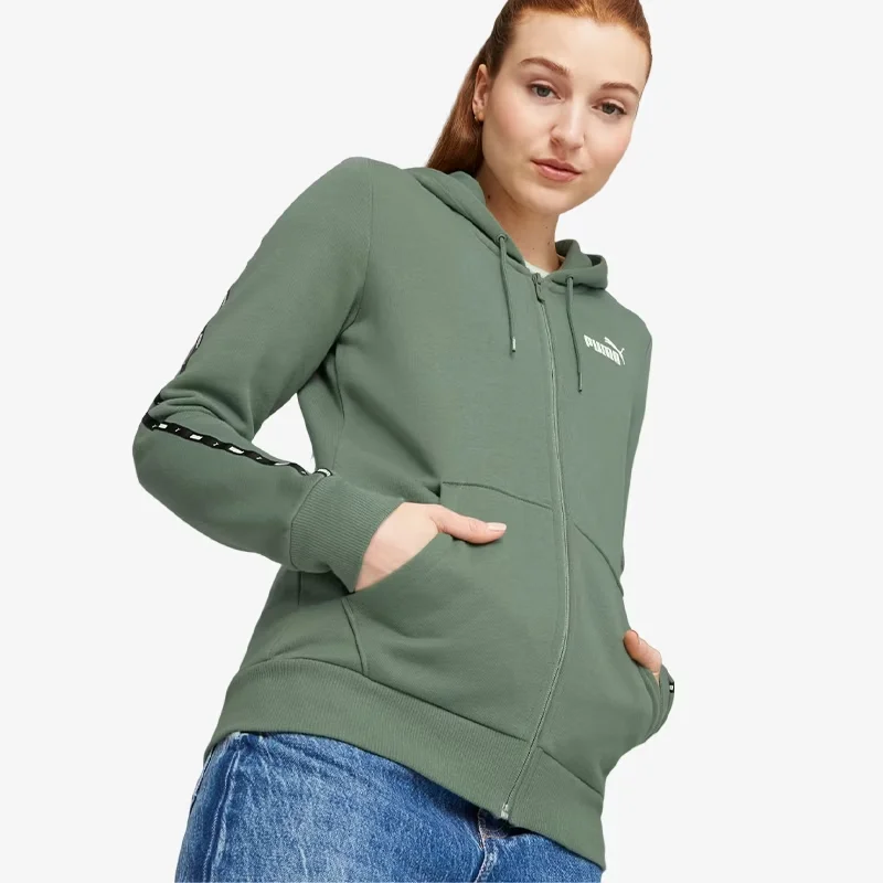 PUMA ESS TAPE FZ Hoodie FL