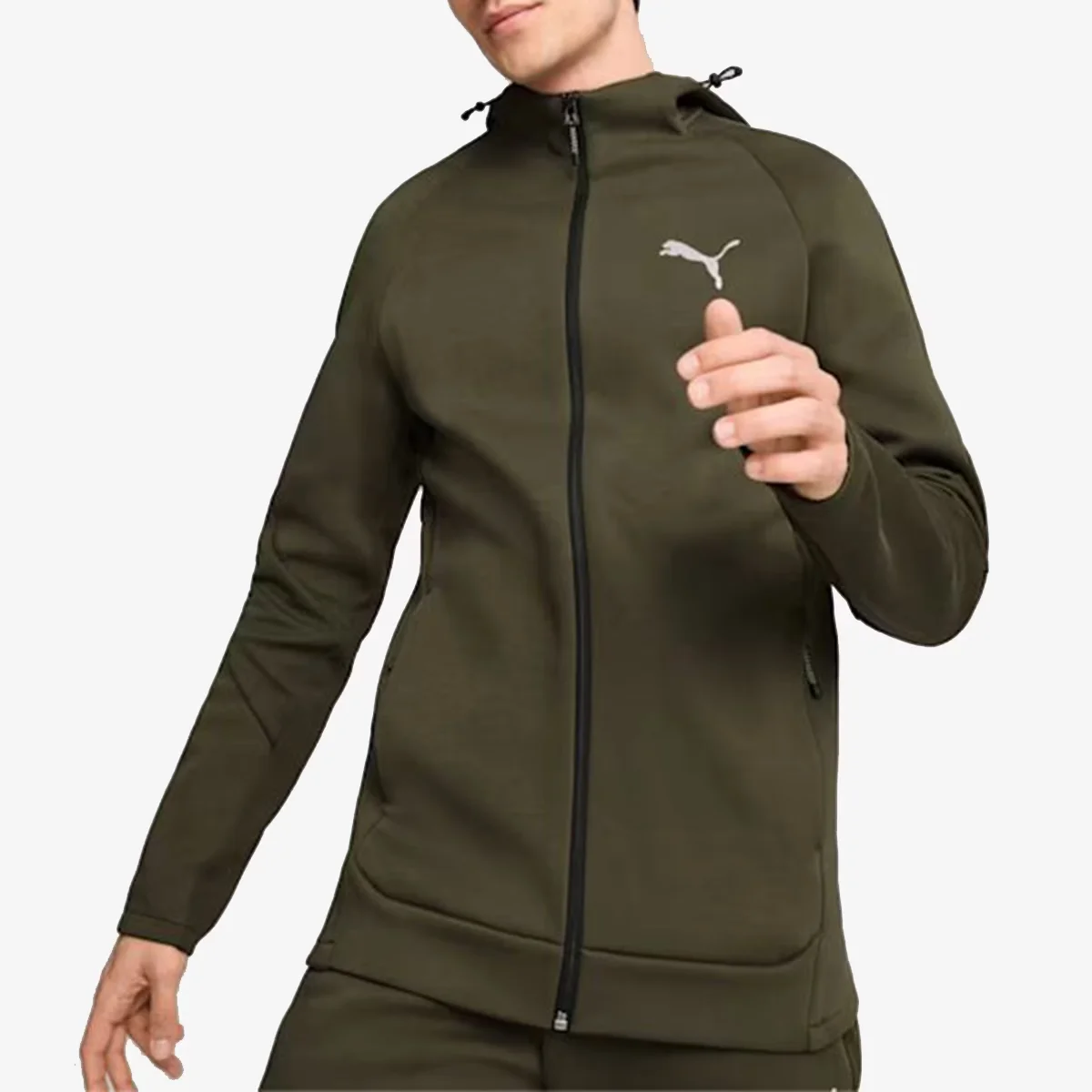 PUMA EVOSTRIPE Full-Zip Hoodie DK