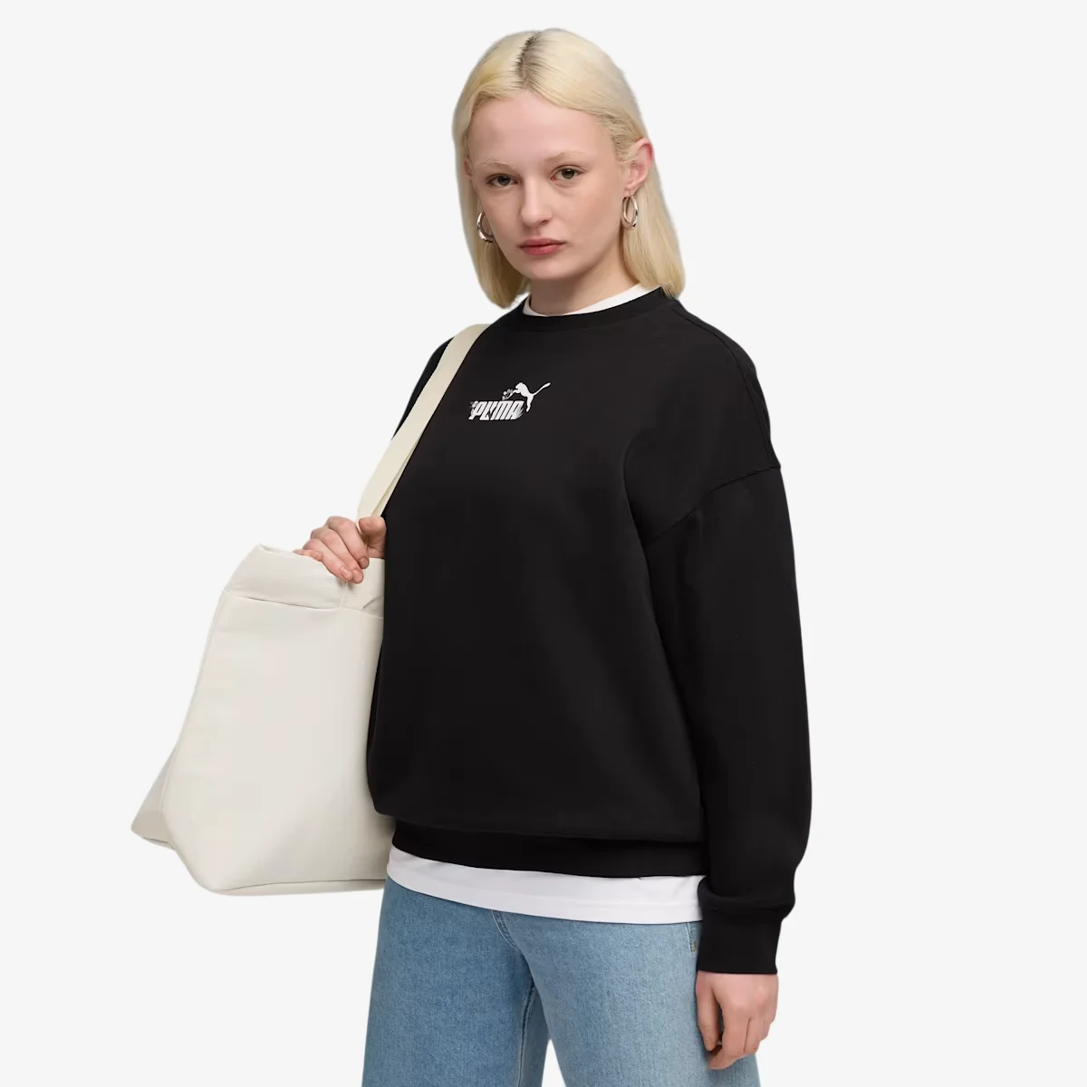 PUMA ESS NATURE 2.0 OVERSIZED CREW FL
