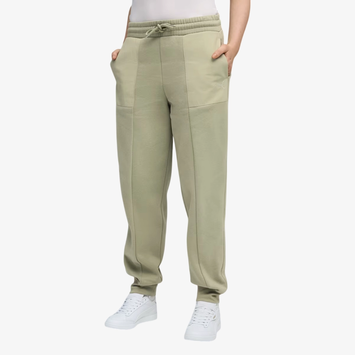 PUMA HER COMFORT HIGH-WAIST SWEATPANTS