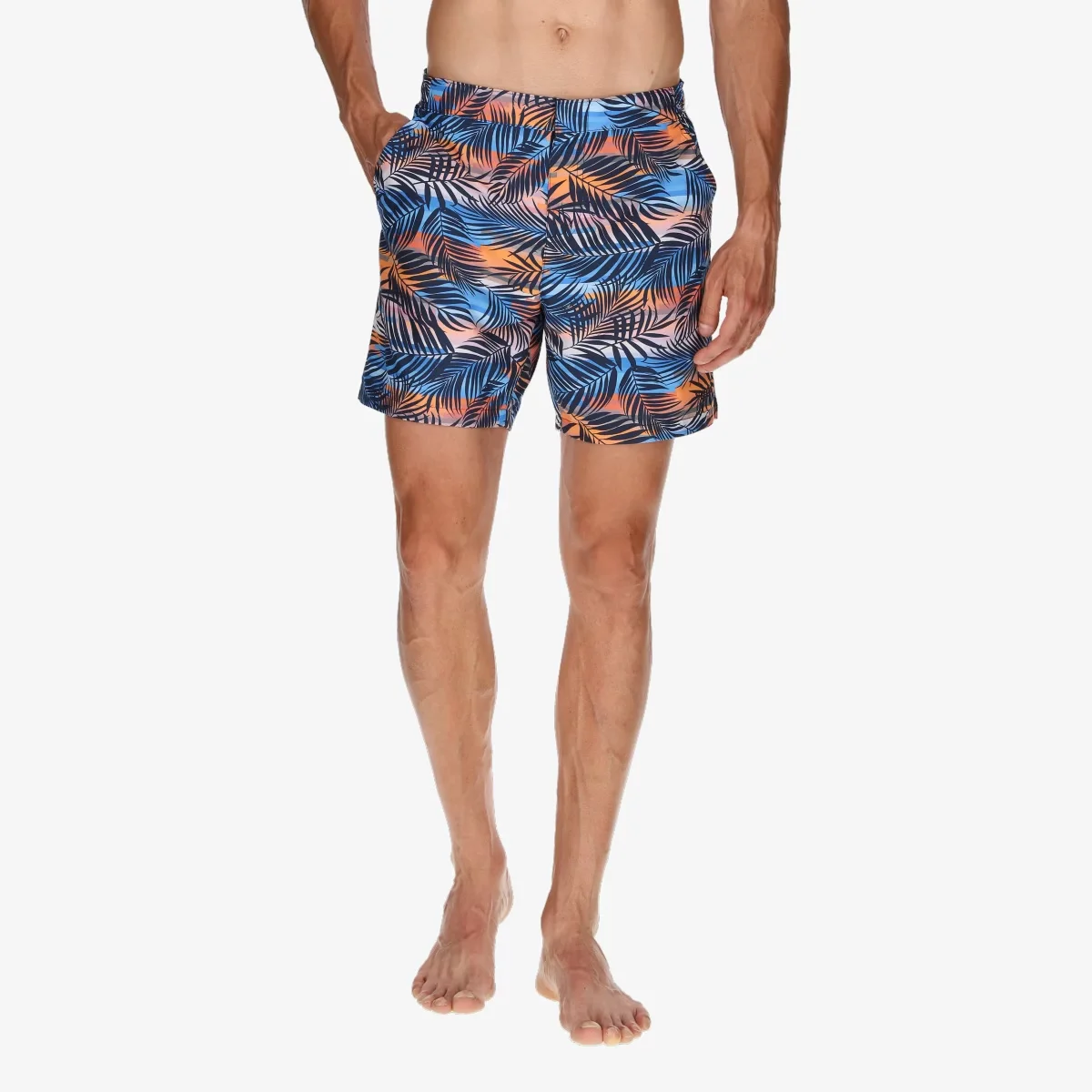 VINTAGE PARADISE 16inWSHT AM BLUE/ORANGE