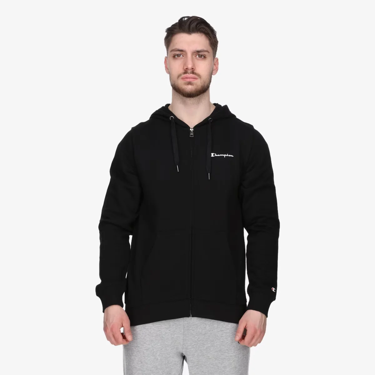 BASIC FULL ZIP HOODY