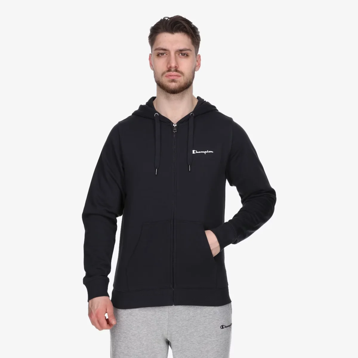 BASIC FULL ZIP HOODY