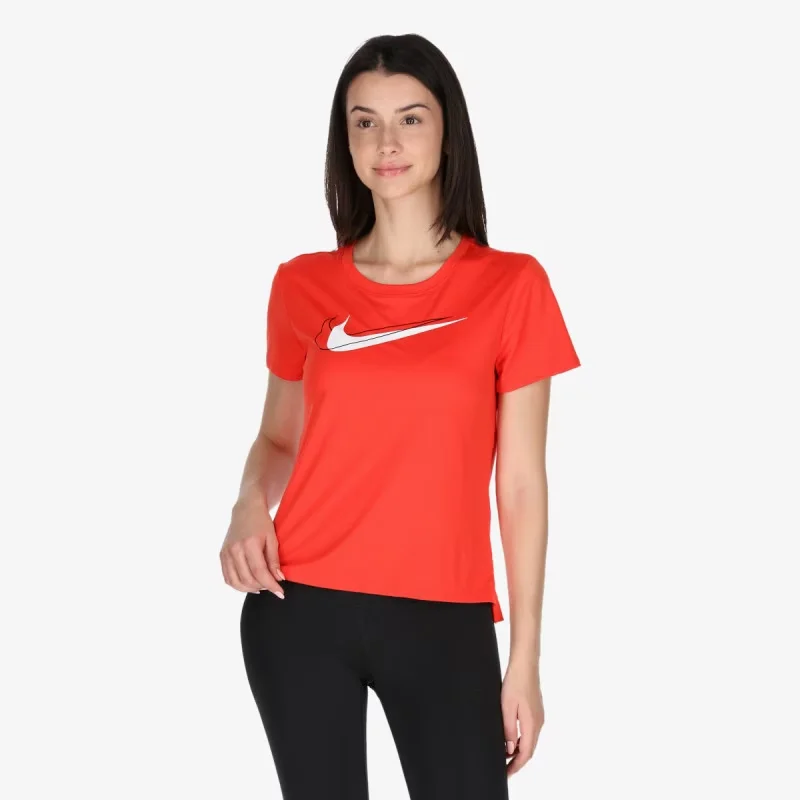 W NK DF SWSH RUN TOP SS