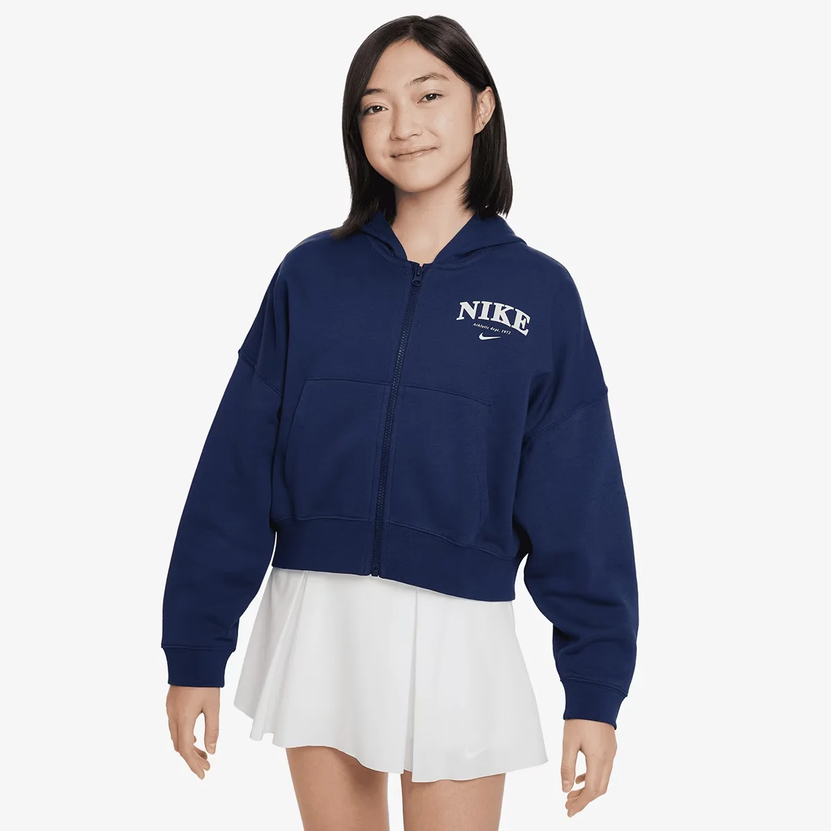 G NSW TREND FLC FZ HOODIE PRNT