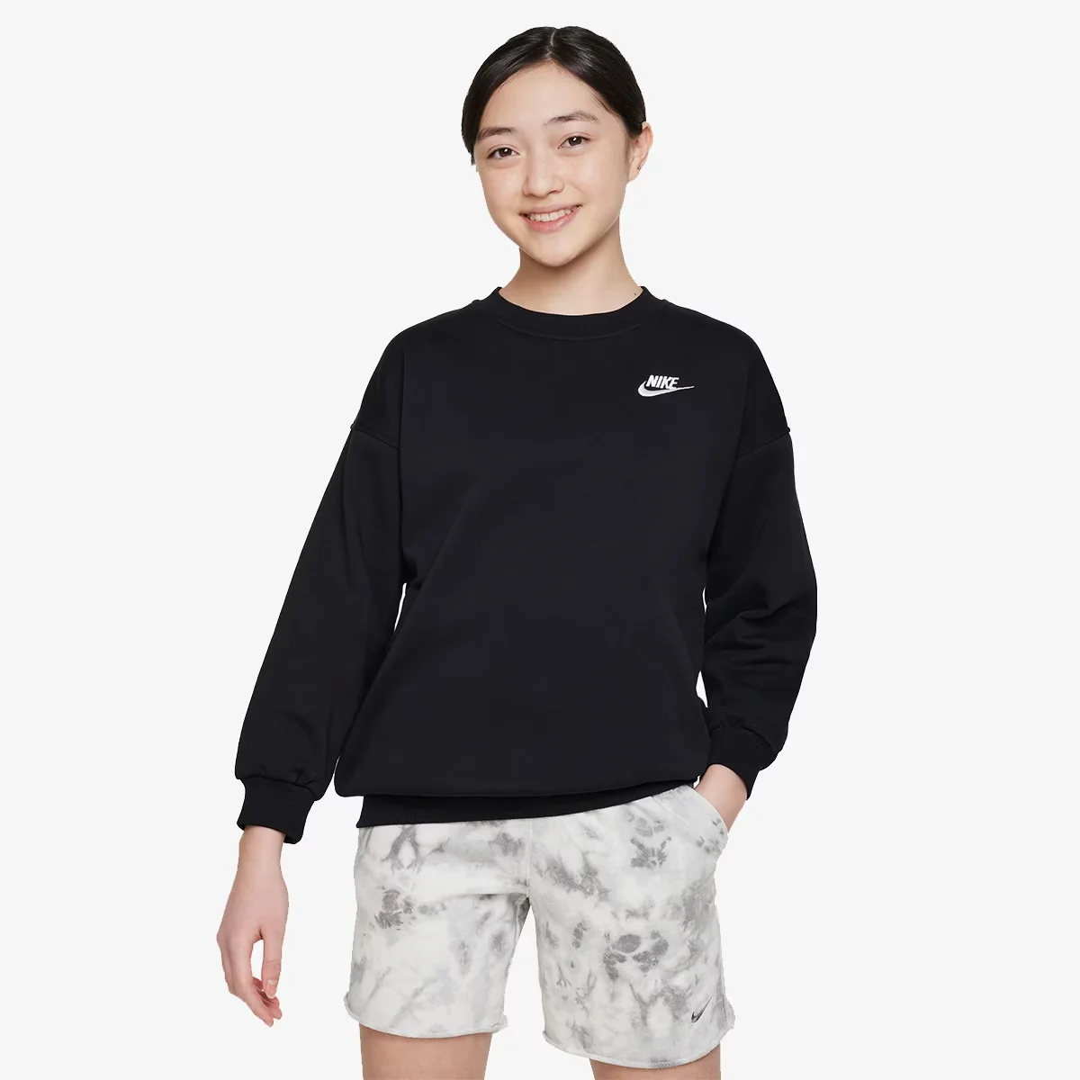 G NSW CLUB FLC OVRSZD CREW LBR