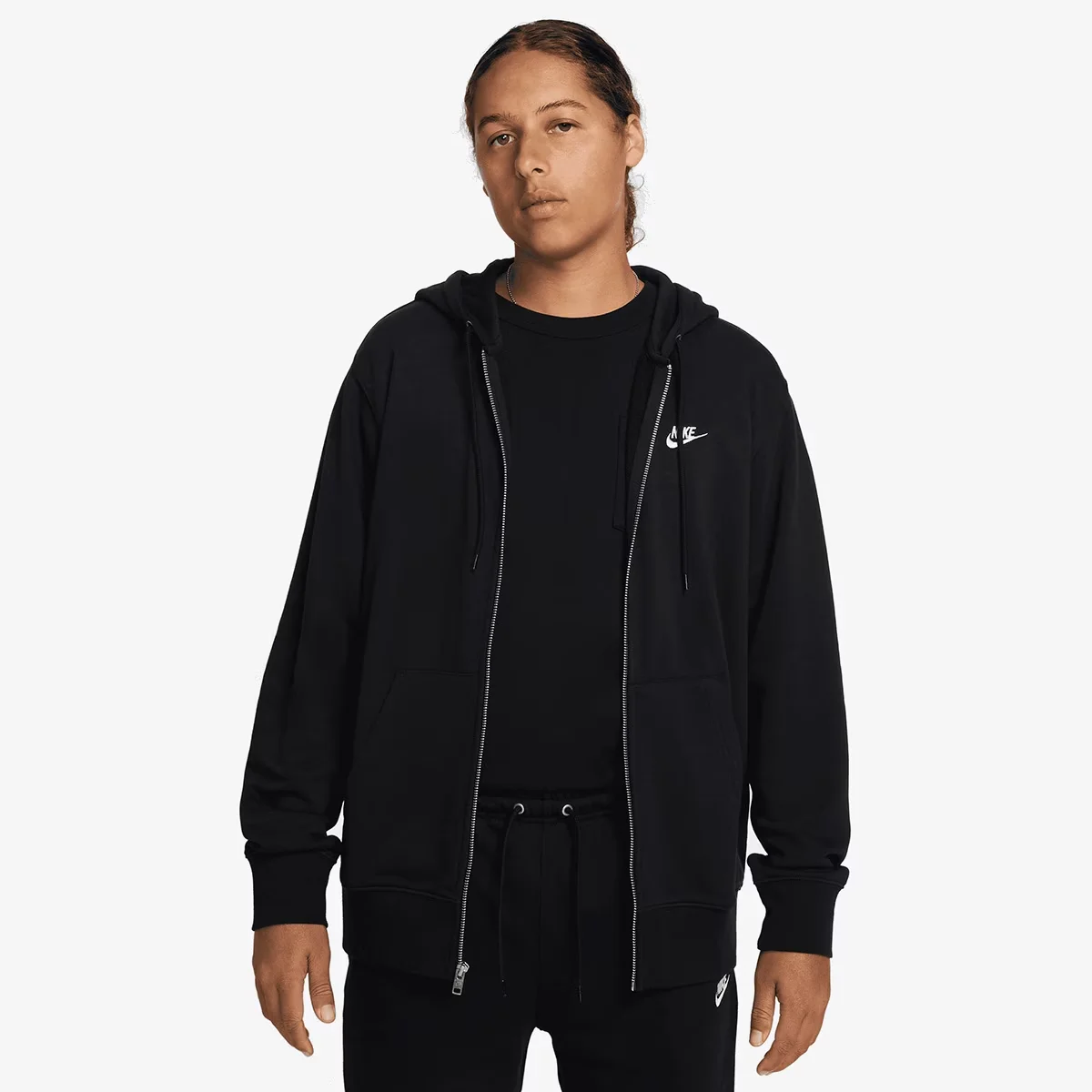 M NK CLUB FT FZ HOODIE