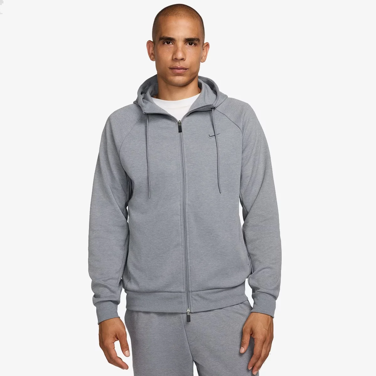 M NK DF UV PRIMARY FZ HOODIE
