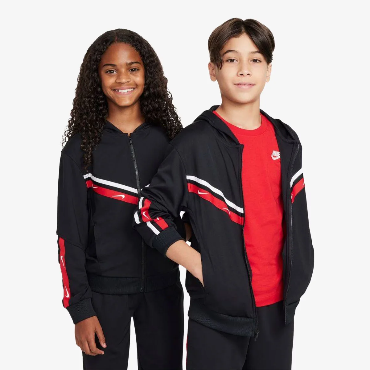 K NSW CLUB+ POLY FZ HOODIE
