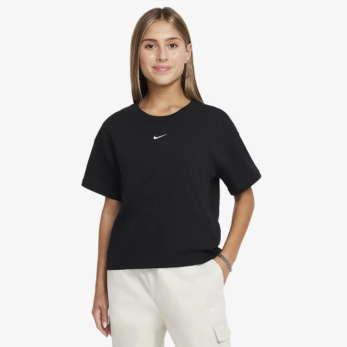 G NSW TEE BOXY ESSNTL LBR