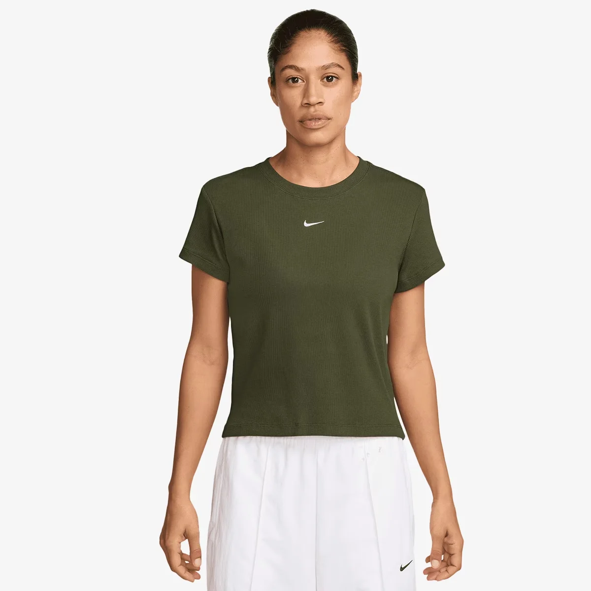 W NSW RIB  TGHT SS TEE