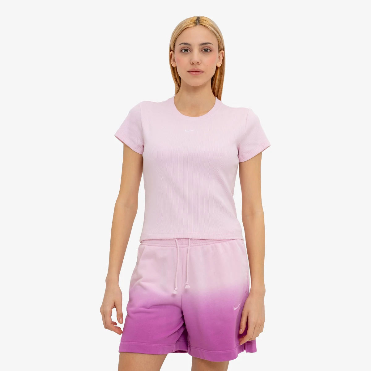 W NSW RIB  TGHT SS TEE