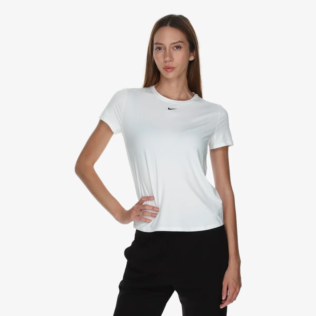 W NK ONE CLASSIC DF SS TOP WT
