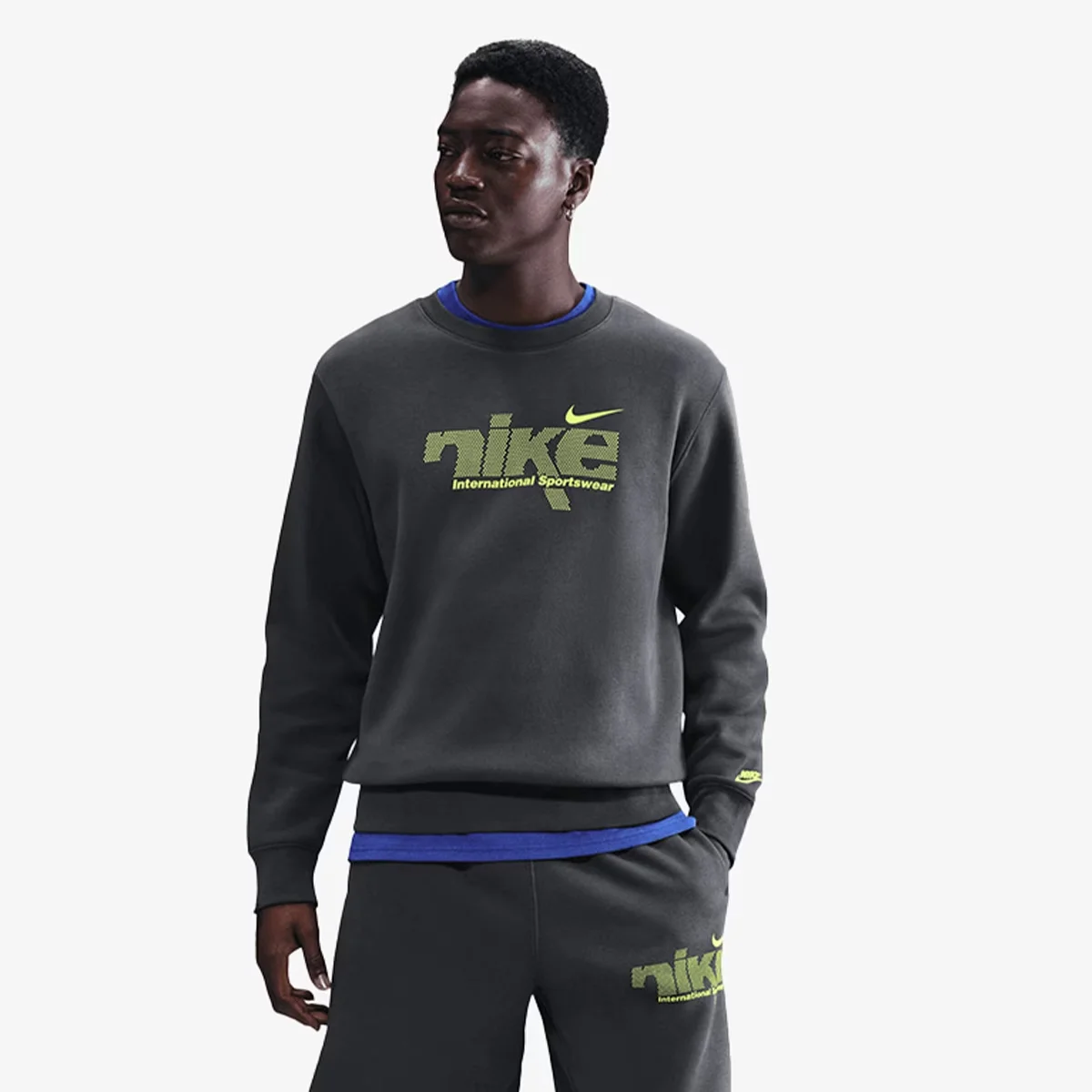 M NK CLUB BB CREW SWSH SPORT