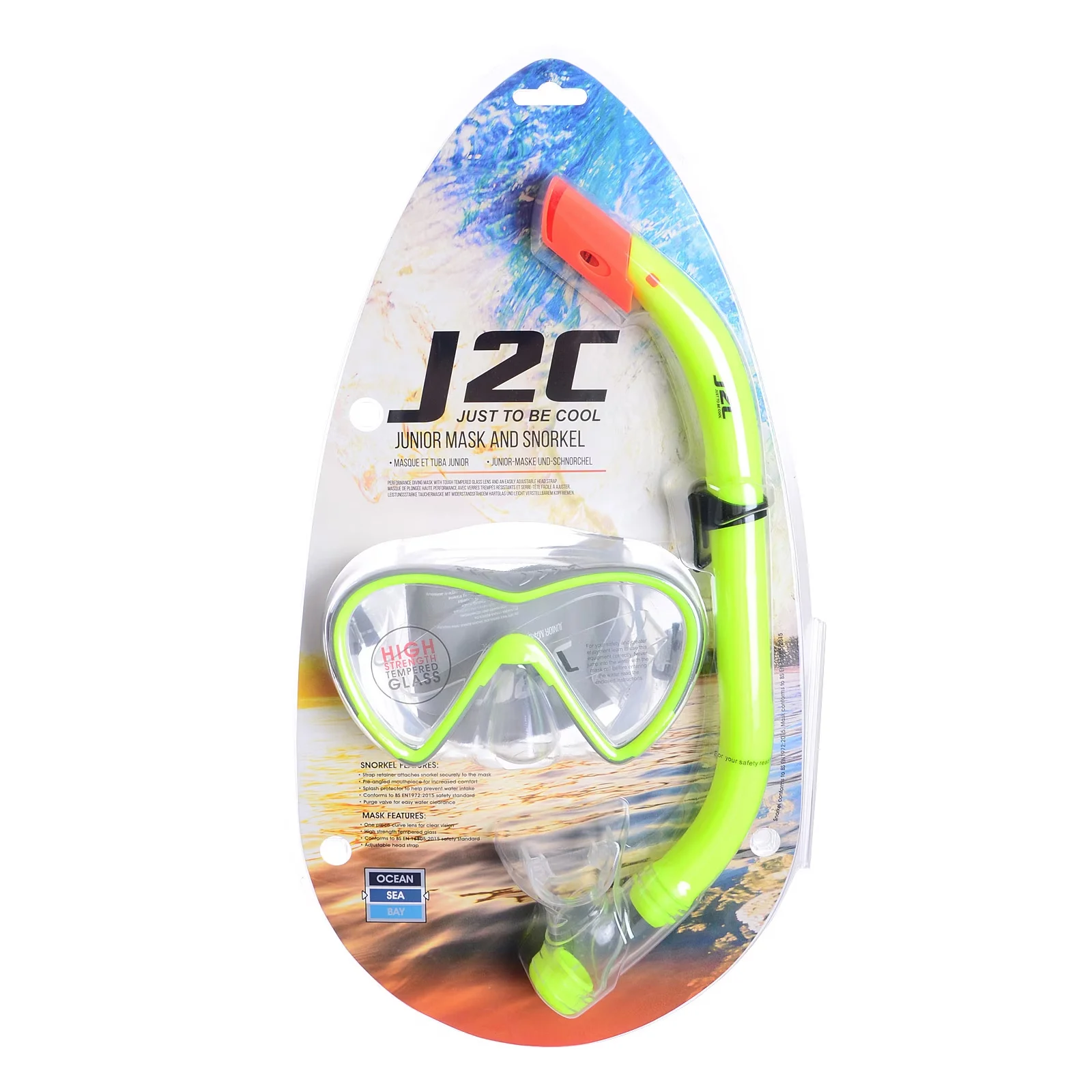 J2C MASK SNORKEL SET  JUNIOR
