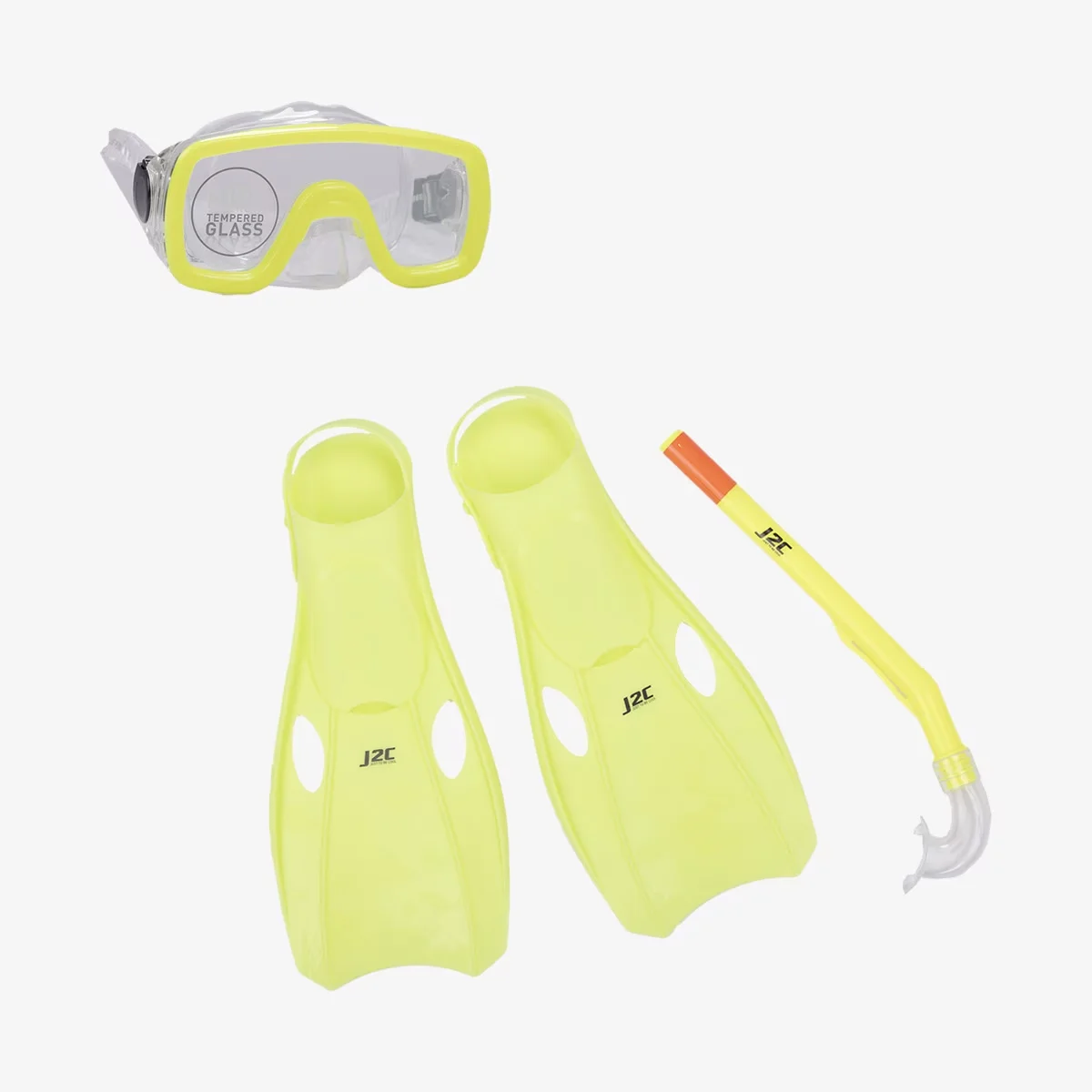 SET MASK RESPIRATOR FINS