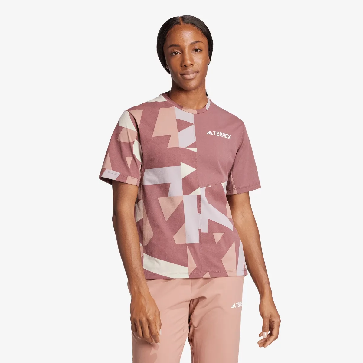 W MT AOP TEE