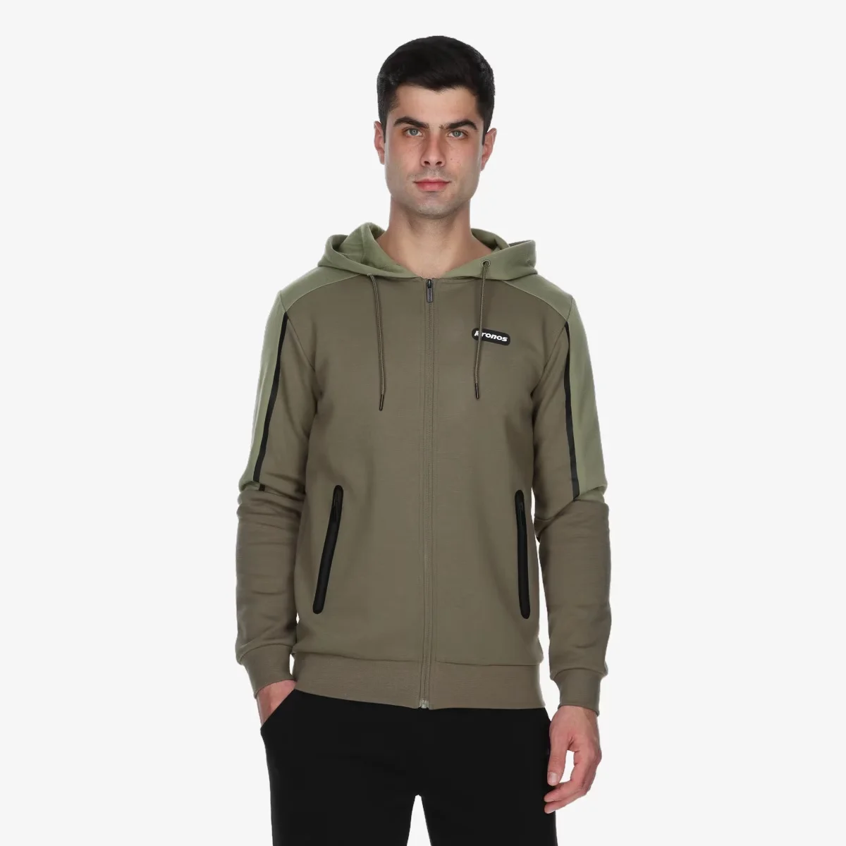 KRONOS MENS FULL ZIP HOODY