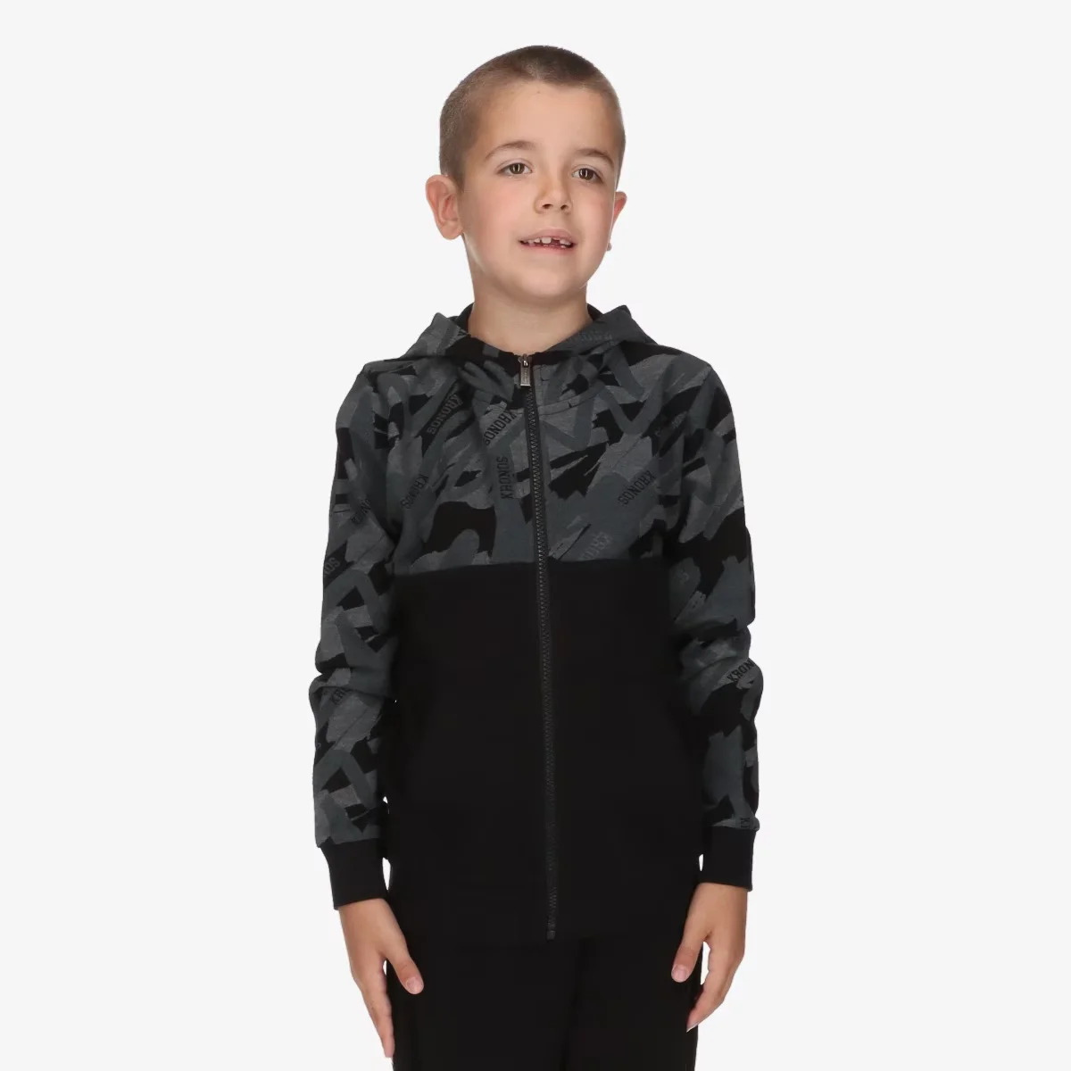 KRONOS BOYS FULL ZIP HOODY