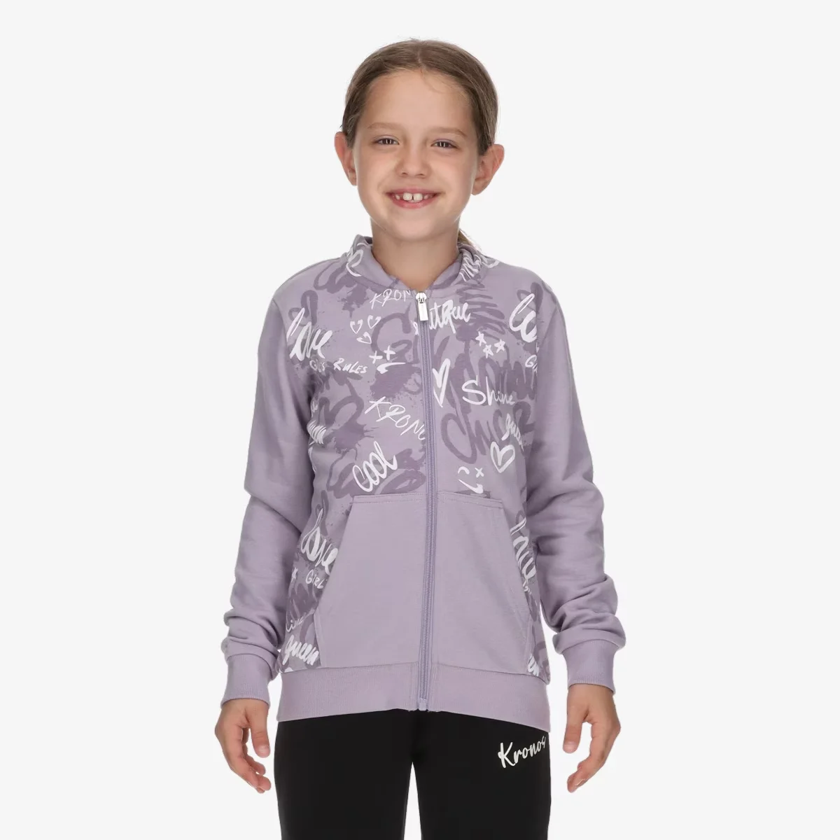 KRONOS GIRLS FULL ZIP HOODY