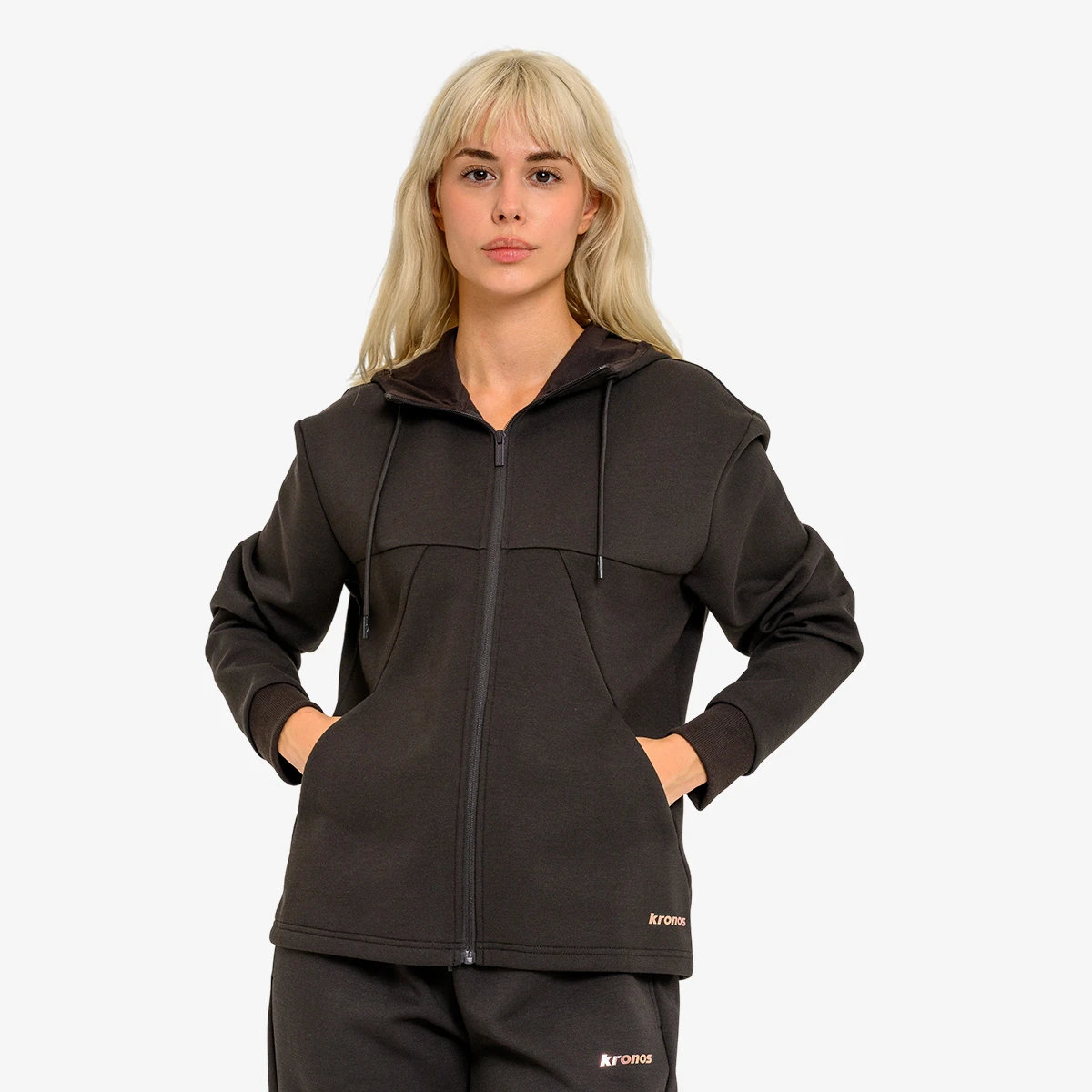 KRONOS LADIES FULL ZIP HOODY