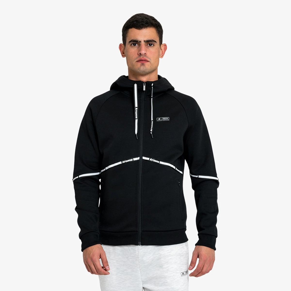 KRONOS MENS FULL ZIP HOODY