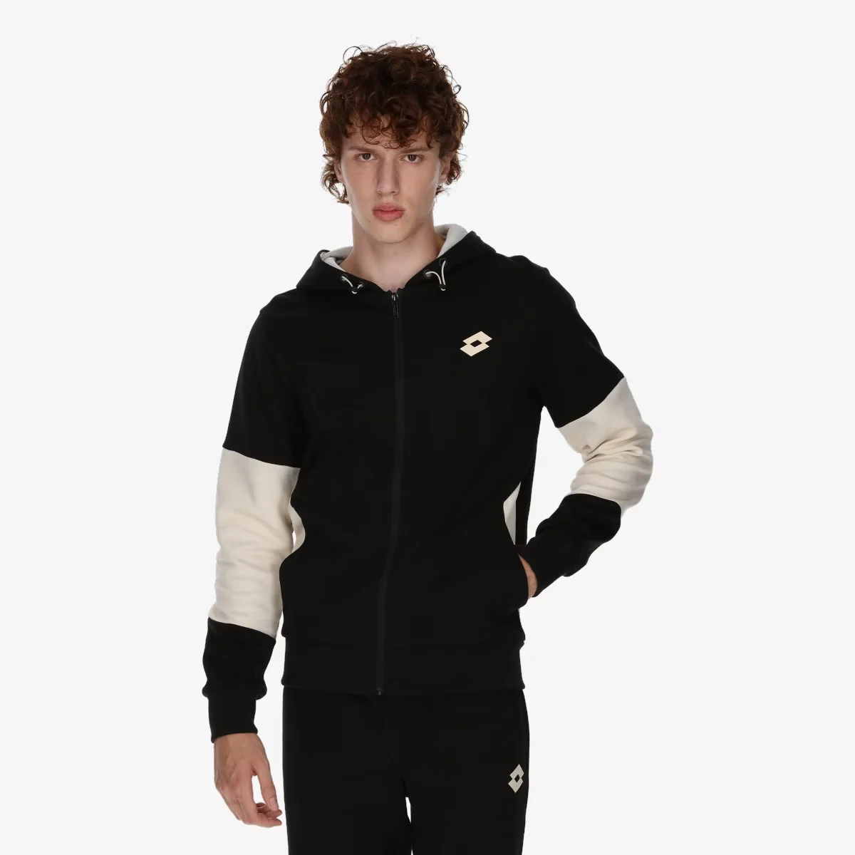 COLOR BLOCK FZ HOODY