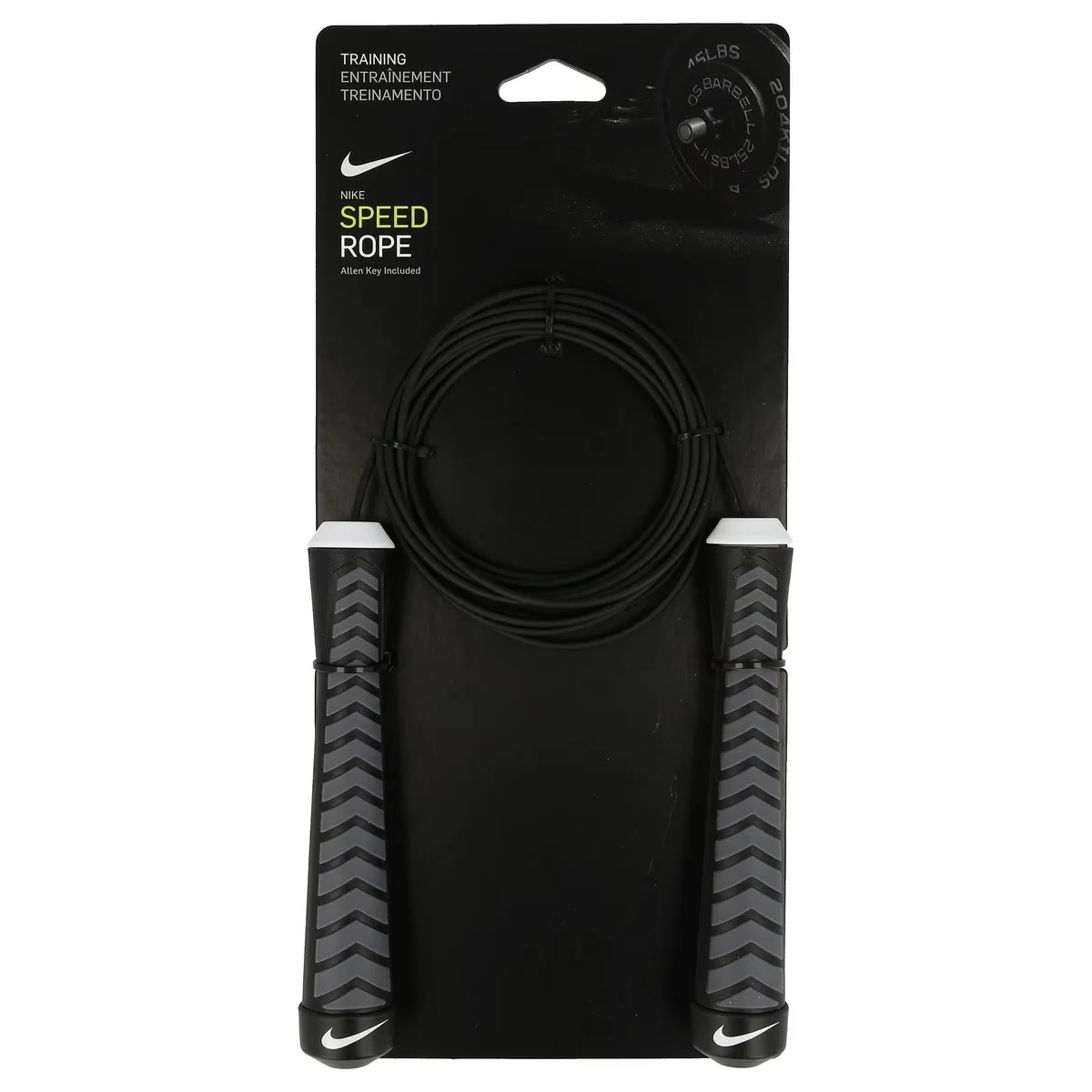 NIKE INTENSITY SPEED ROPE BLACK/DARK G