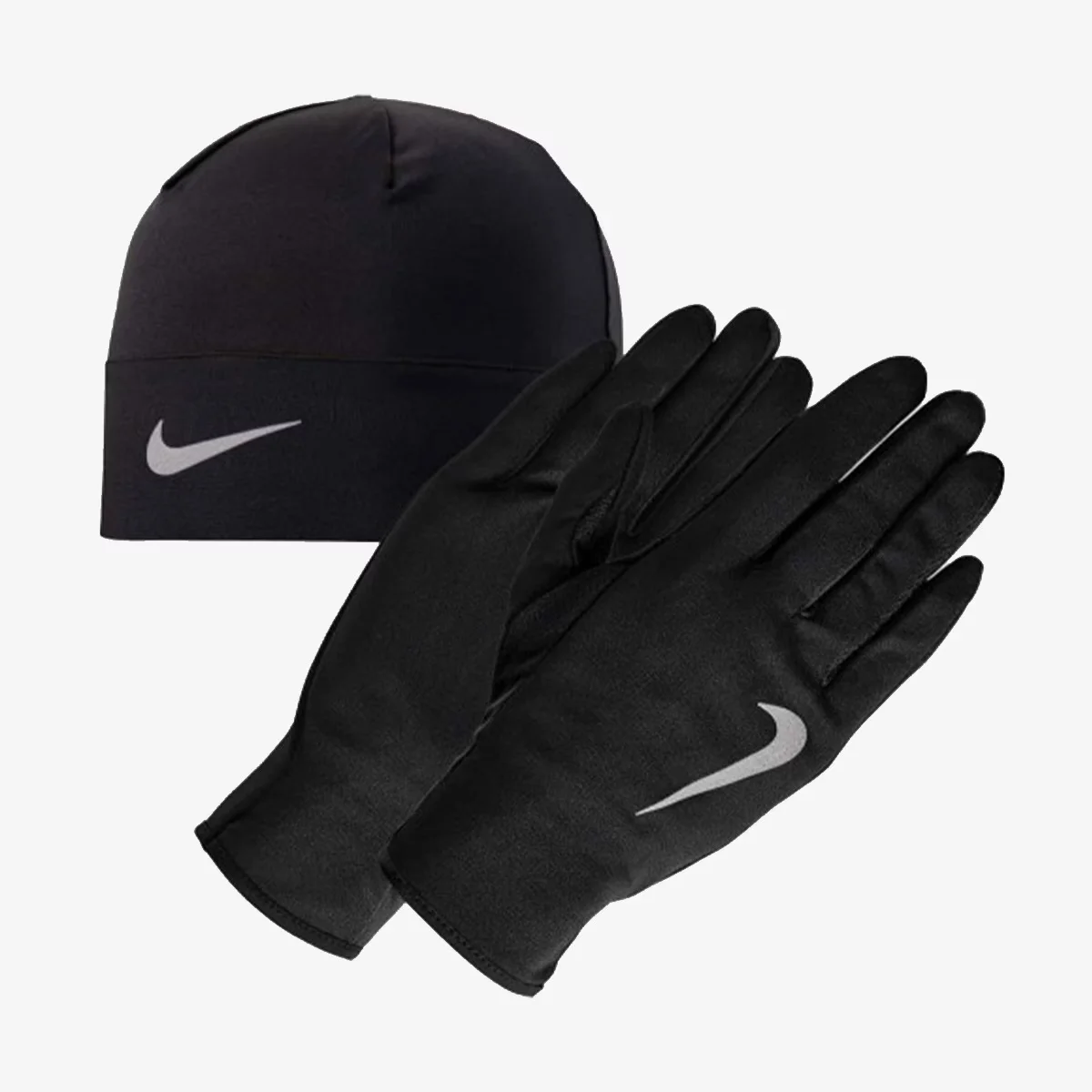 NIKE MEN'S RUN DRY HAT AND GLOVE SET B