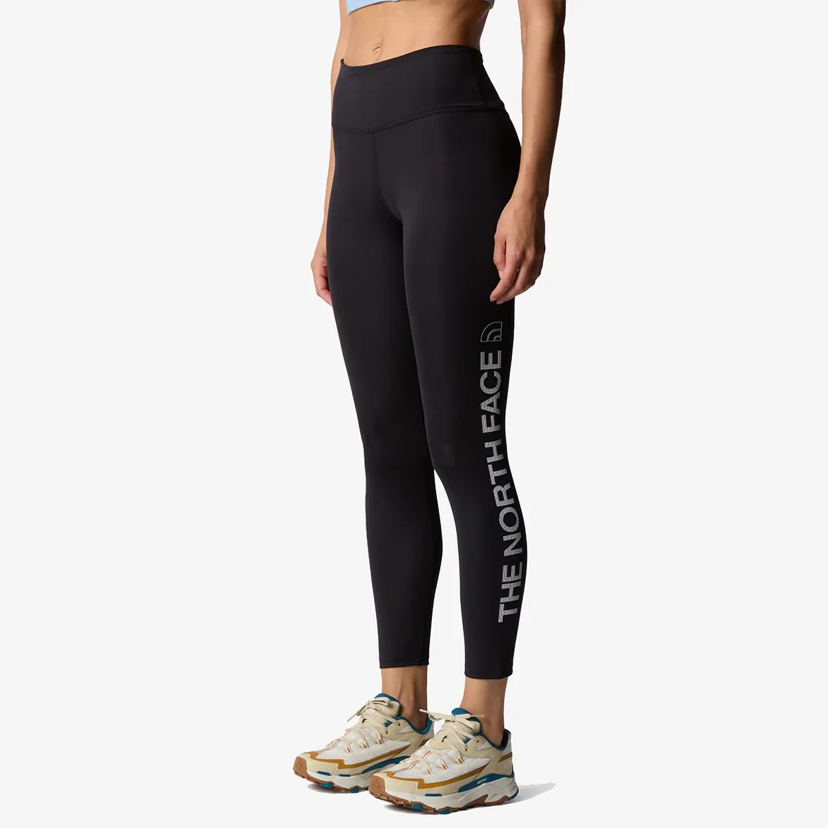W FLEX HIGH RISE 7/8 TIGHT LINES GRAPHIC