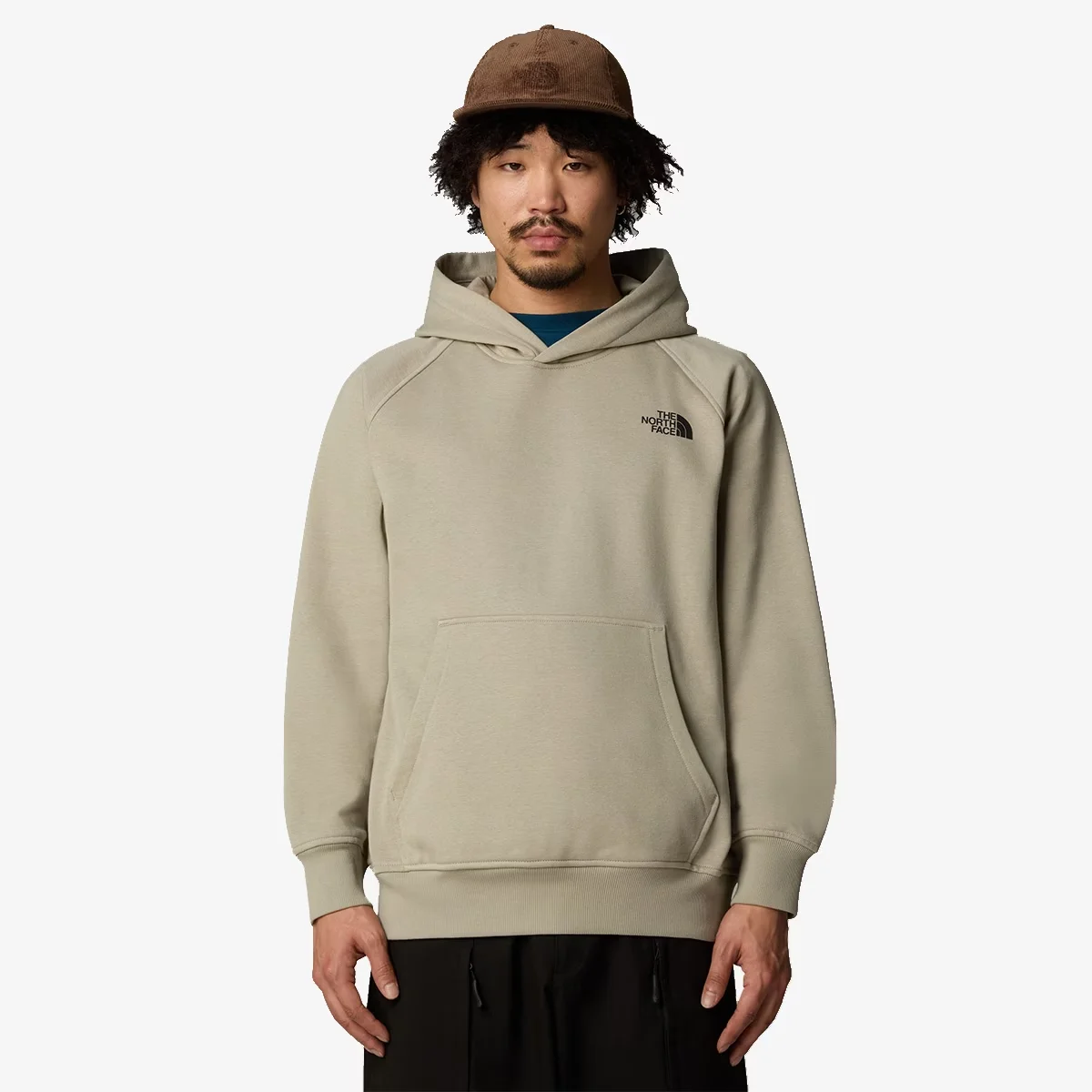 M RAGLAN REDBOX HOODIE GRAPHIC INFILL