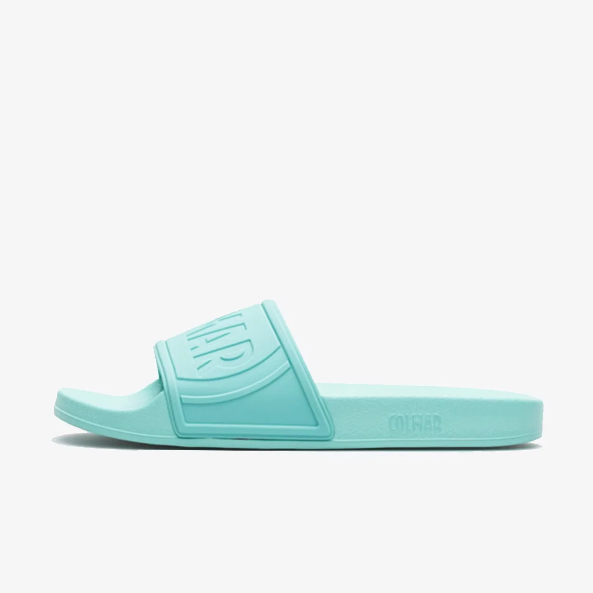 SLIPPER LOGO SEA GREEN