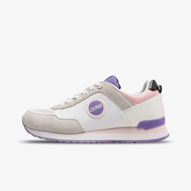 TRAVIS MELLOW WHITE-BLUSH PINK-PURPLE